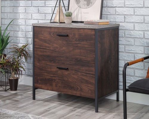Industrial Two-Drawer Lateral File Cabinet