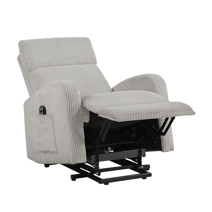 Homelegance Parsons Power Lift Recliner w/Side Pocket