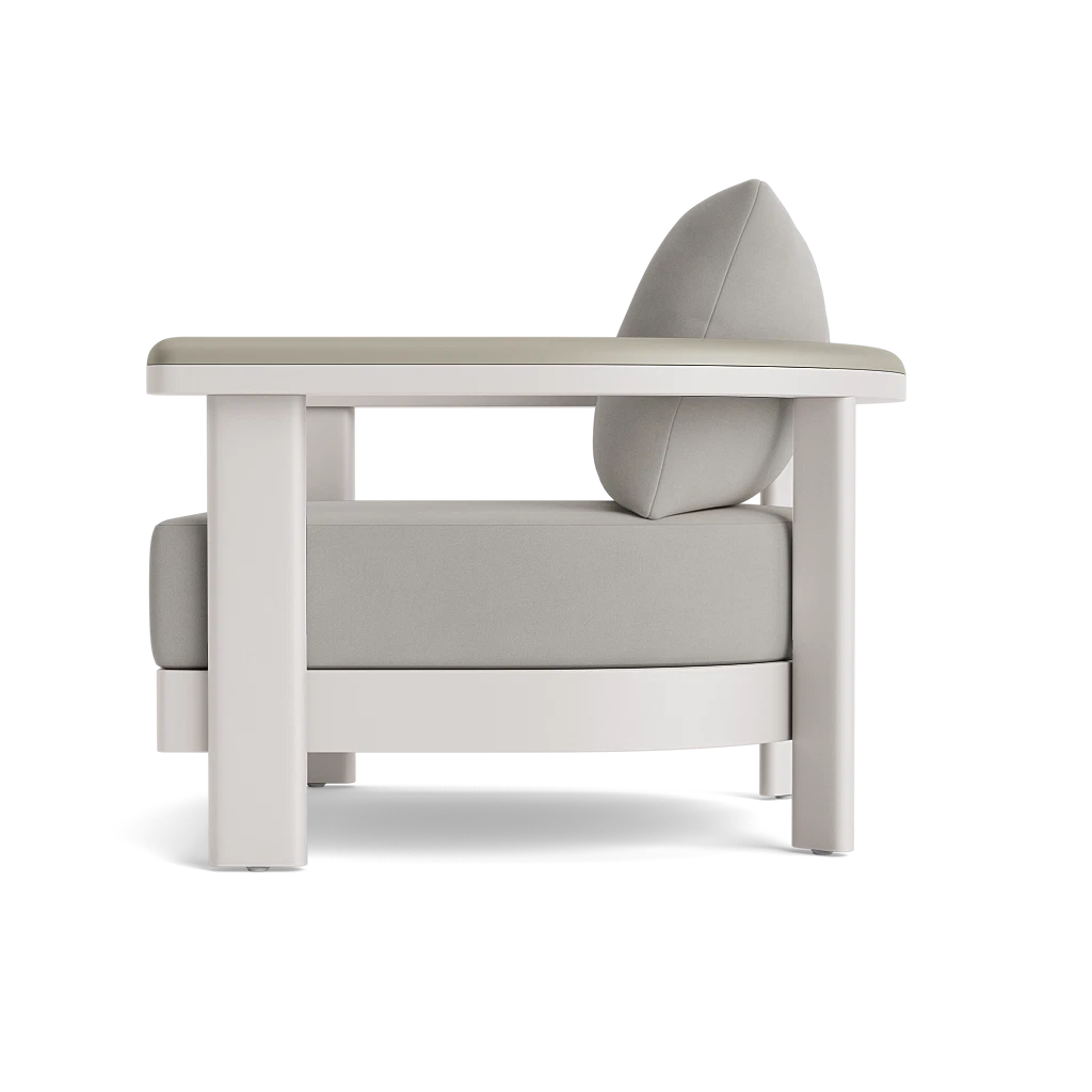 Barrel-Back Lounge Chair