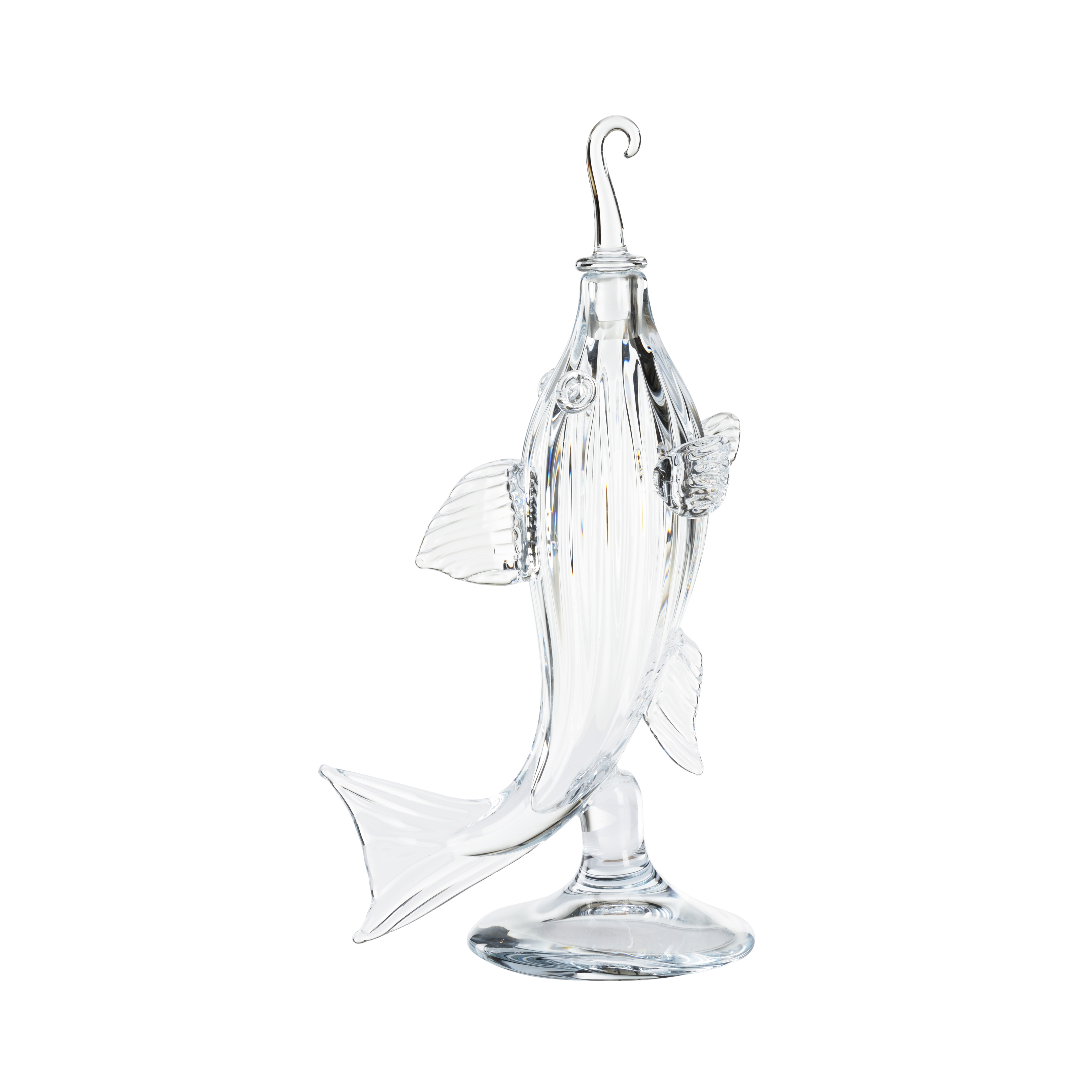 Chelsea House Jamie Merida Hand Blown Fish Decanter