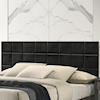 Crown Mark Skyler Black Full Panel Headboard