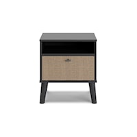 Contemporary 1-Drawer Nightstand