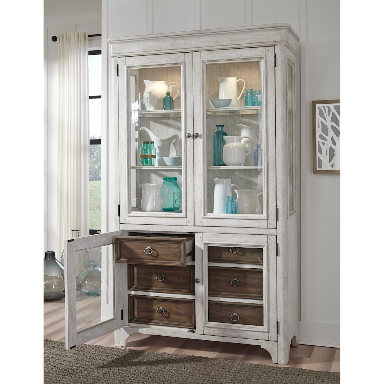 Pulaski Furniture Glendale Estates Curio China Cabinet