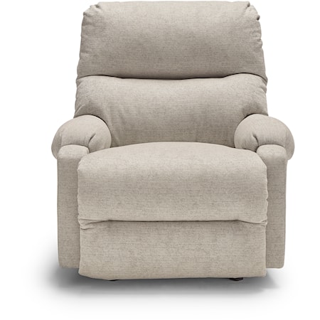 Casual Power Space Saver Recliner with USB Port