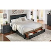 A-A Spencer California King Storage Bed