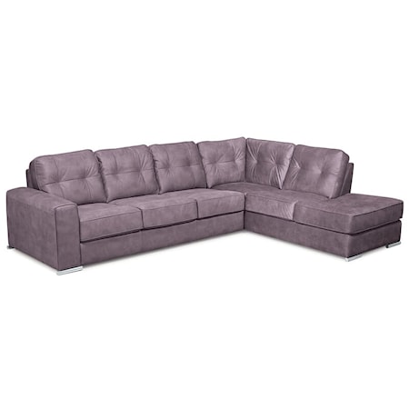 Pachuca 5-Seat Chaise Sectional Sofa