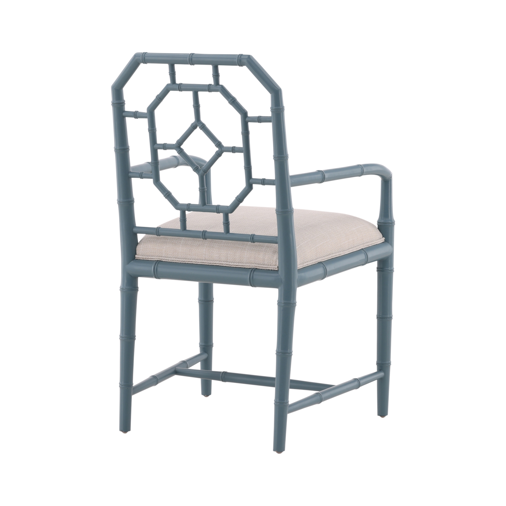 Arm Chair with Upholstered Seat