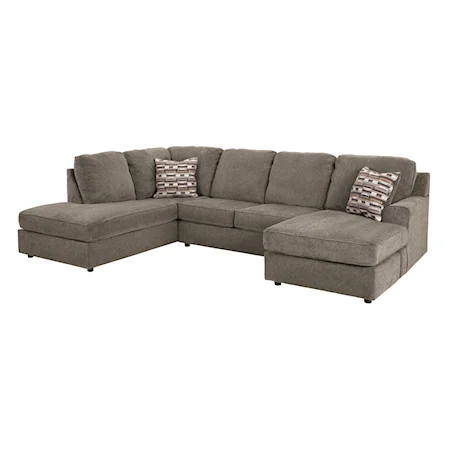 2-Piece Sectional with Chaise