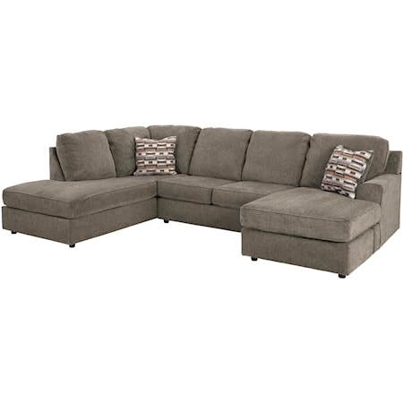 2-Piece Sectional with Chaise