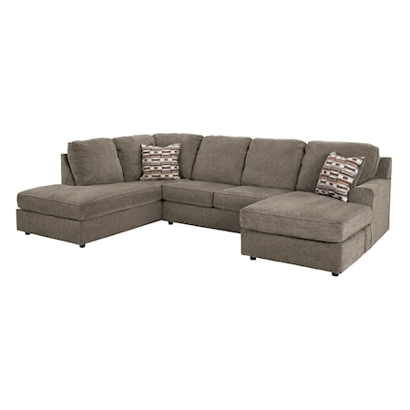 2-Piece Sectional with Chaise