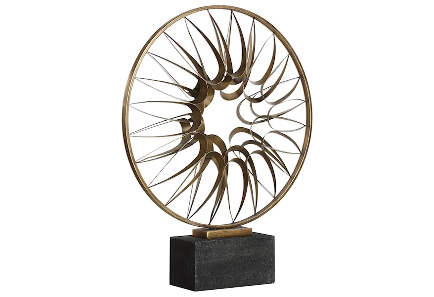 Accessories - Statues and Figurines Leyla Bronze Sculpture by Uttermost at Jacksonville Furniture Mart
