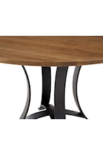 Vaughan Bassett Crafted Cherry - Medium Rustic 72" Surfboard Table