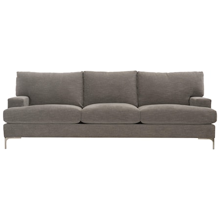 Carver Fabric Sofa Without Pillows