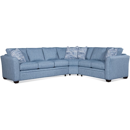 3-Piece Wedge Sectional
