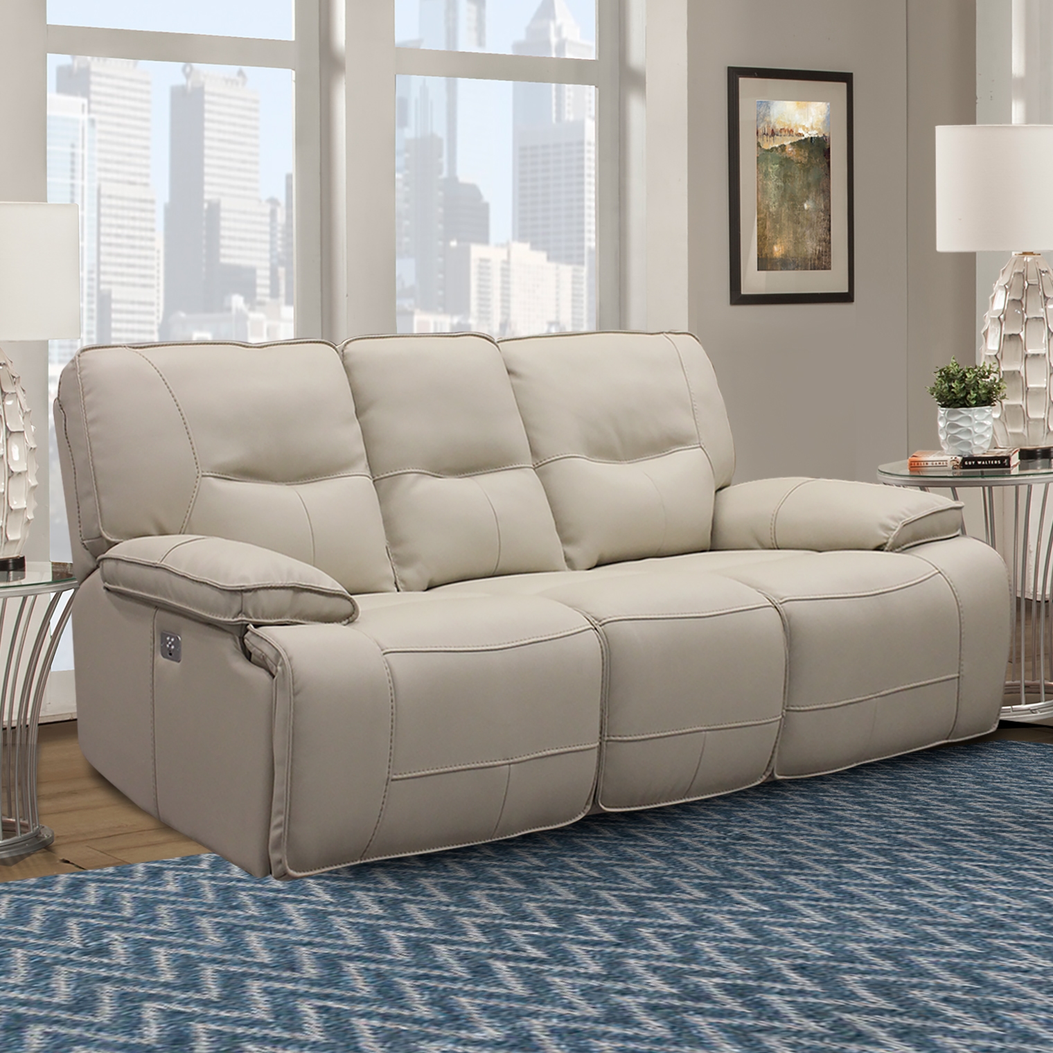 Parker Living Spartacus Power Dual Reclining Sofa