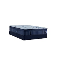 Full Firm Euro Pillowtop Mattress and 5" Low Profile Foundation