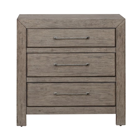 3-Drawer Nightstand