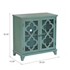 Accentrics Home Accents Blue kd two door chest