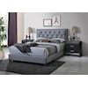 Crown Mark Danzy DANZER GREY QUEEN BED |