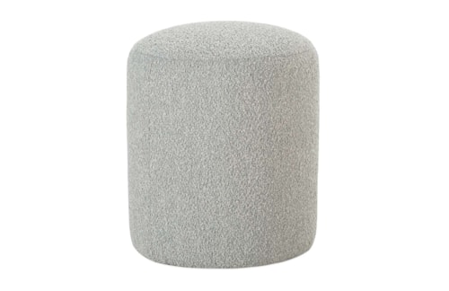 Contemporary Small Round Ottoman