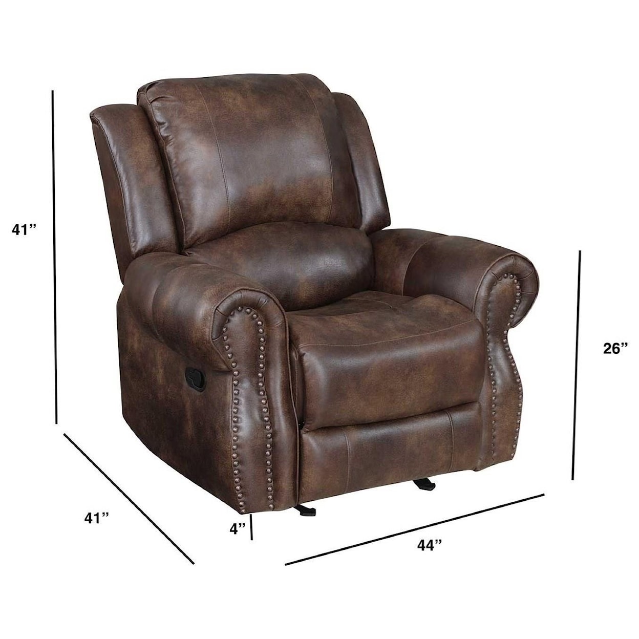 Steve Silver Navarro Manual Recliner Chair