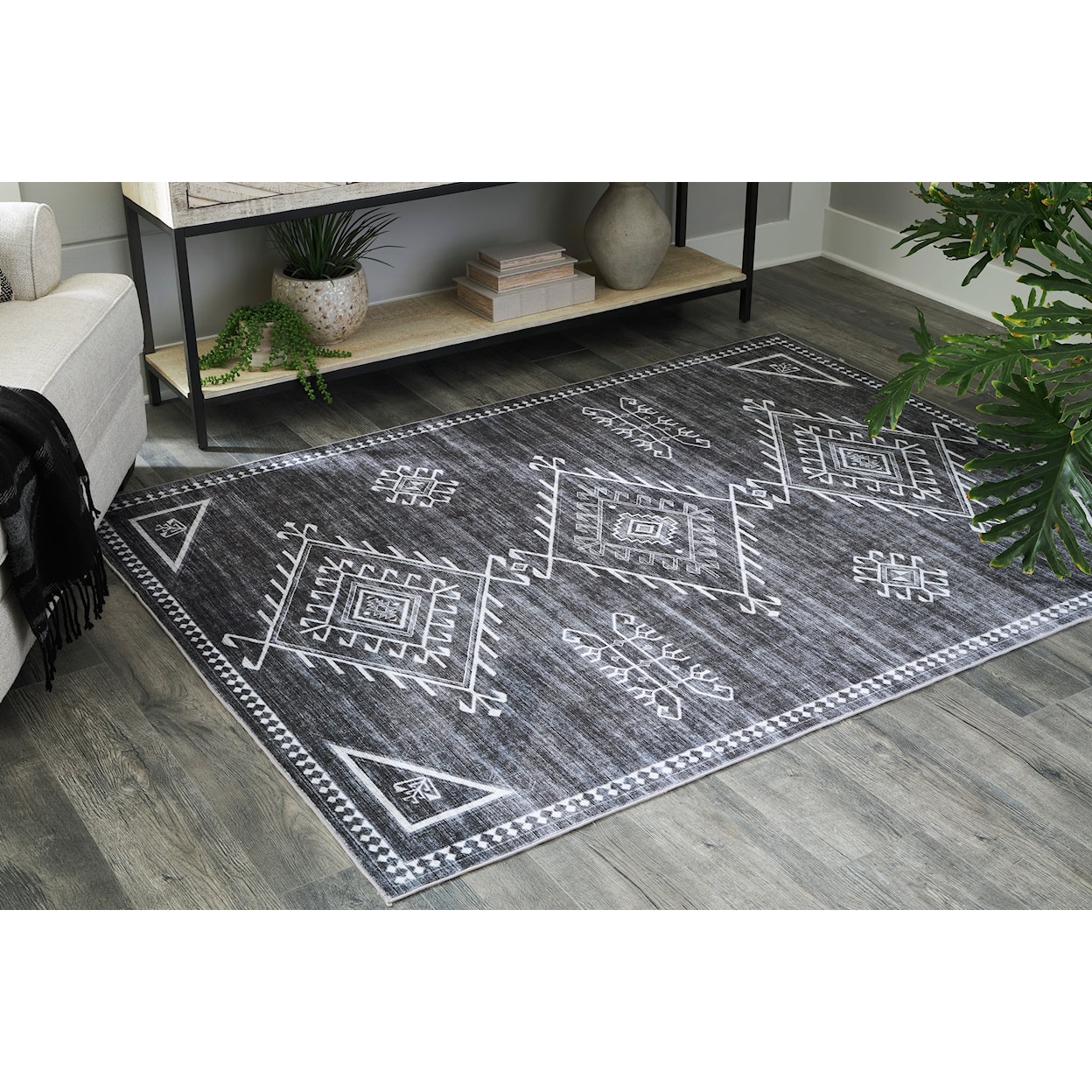 Signature Design by Ashley Machine Washable Rugs Arloman 5' x 7' Rug