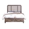 New Classic Lincoln Park Queen Storage Bed 