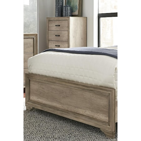 Upholstered Queen Panel Bed