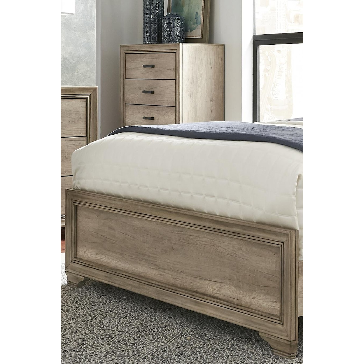 Libby Sun Valley Upholstered Queen Panel Bed