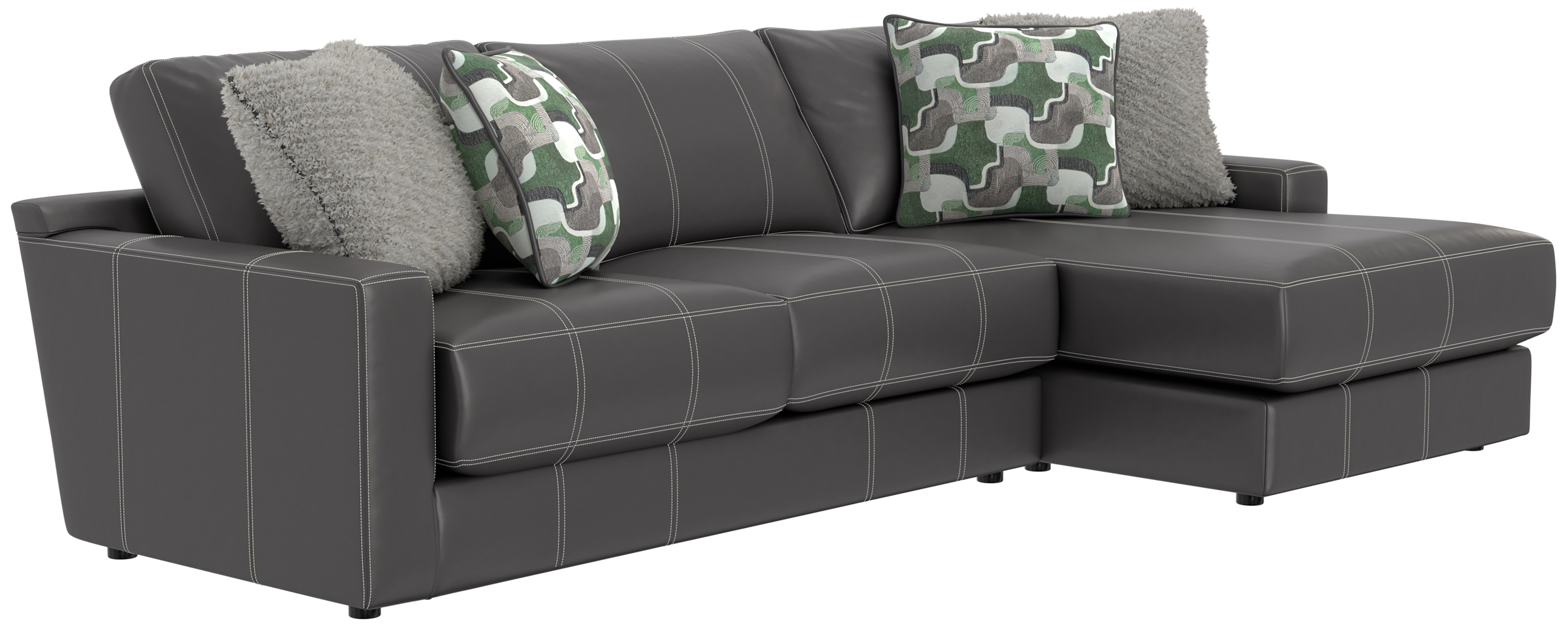 2-Piece Sectional Sofa with Chaise