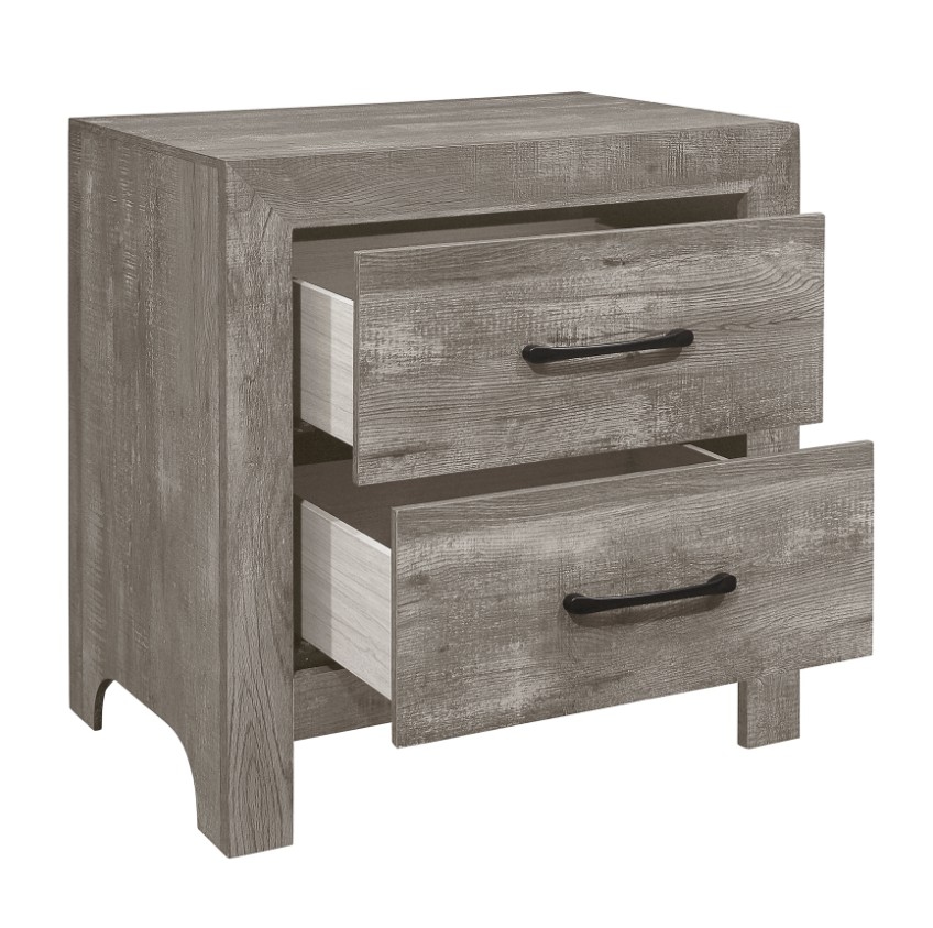Homelegance Corbin 2-Drawer Nightstand
