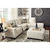 Ashley Furniture Signature Design Abinger 2-Piece Sectional w/ Chaise and Sleeper