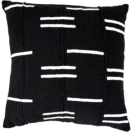 Abilena Black/White Pillow