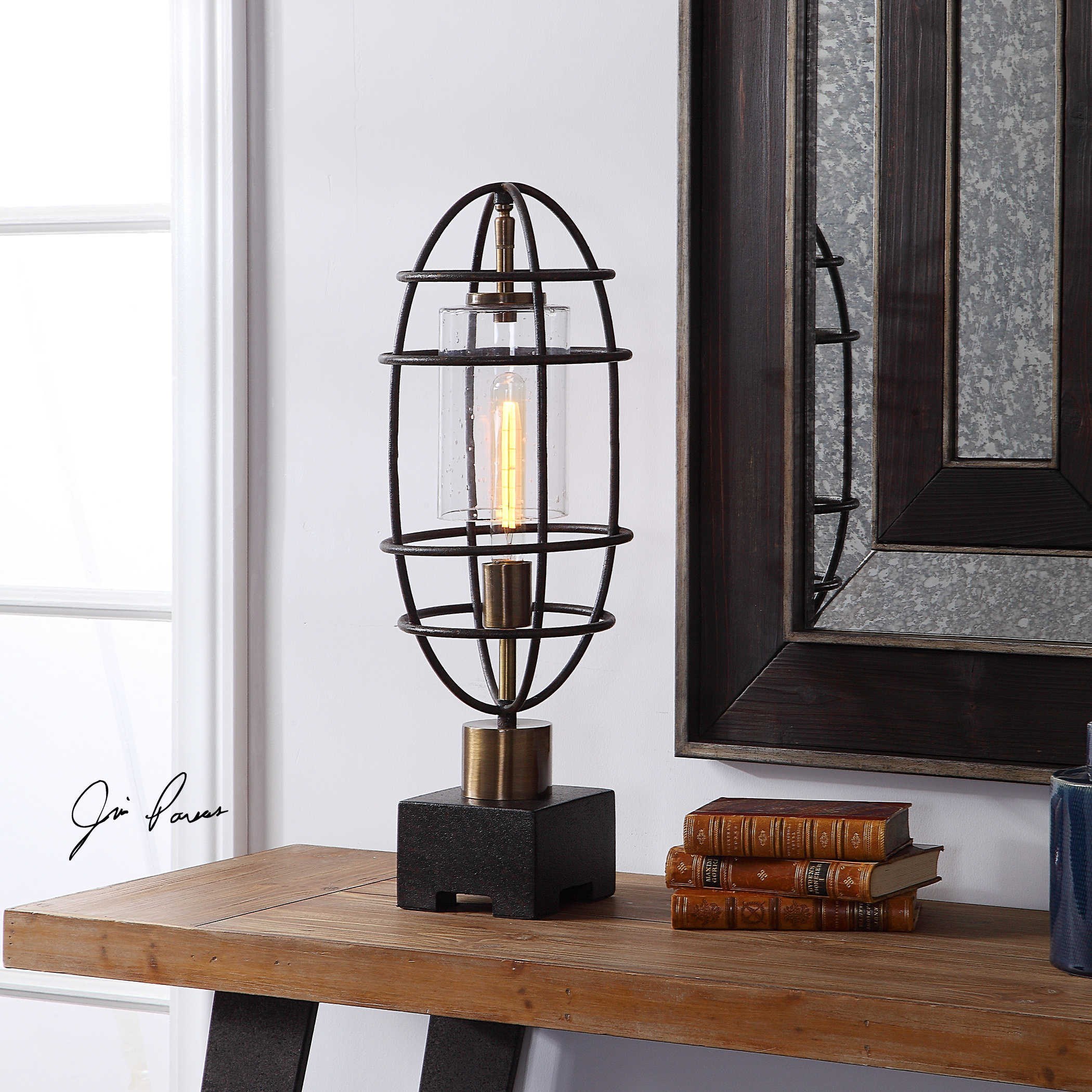 industrial accent lamp