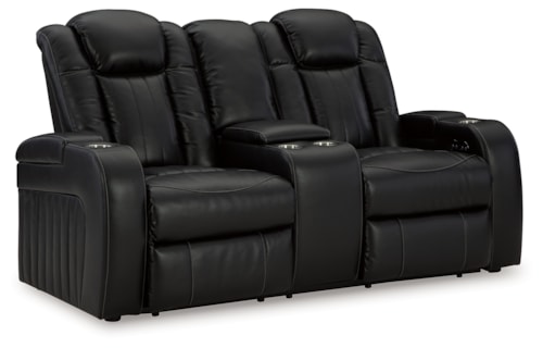 Power Reclining Loveseat With Console
