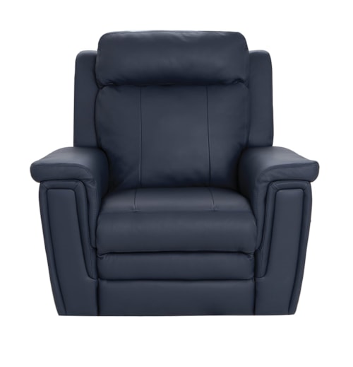 Asher Contemporary Wall Hugger Power Recliner with Power Headrest