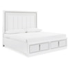 Signature Design Chalanna Queen Upholstered Storage Bed