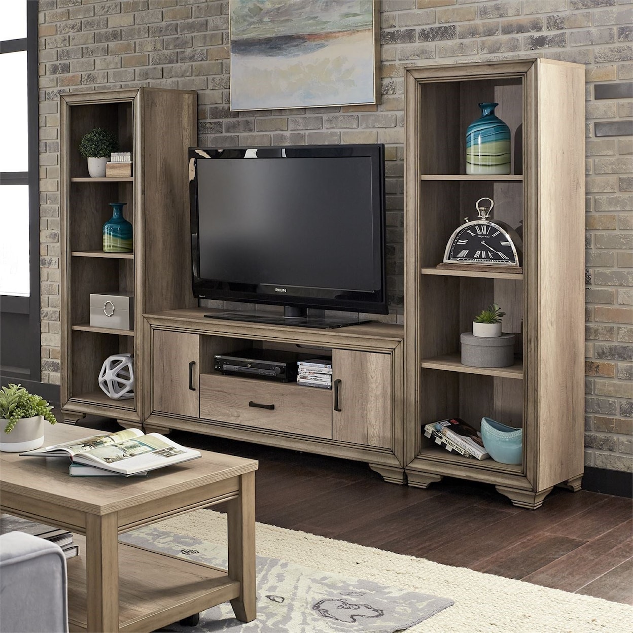 Liberty Furniture Sun Valley 3-Shelf Pier Unit