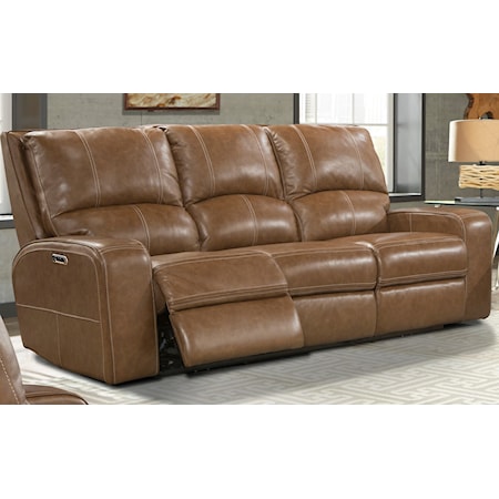 Bourbon Power Reclining Sofa And Loveseat