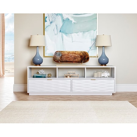 Two-Drawer TV Credenza