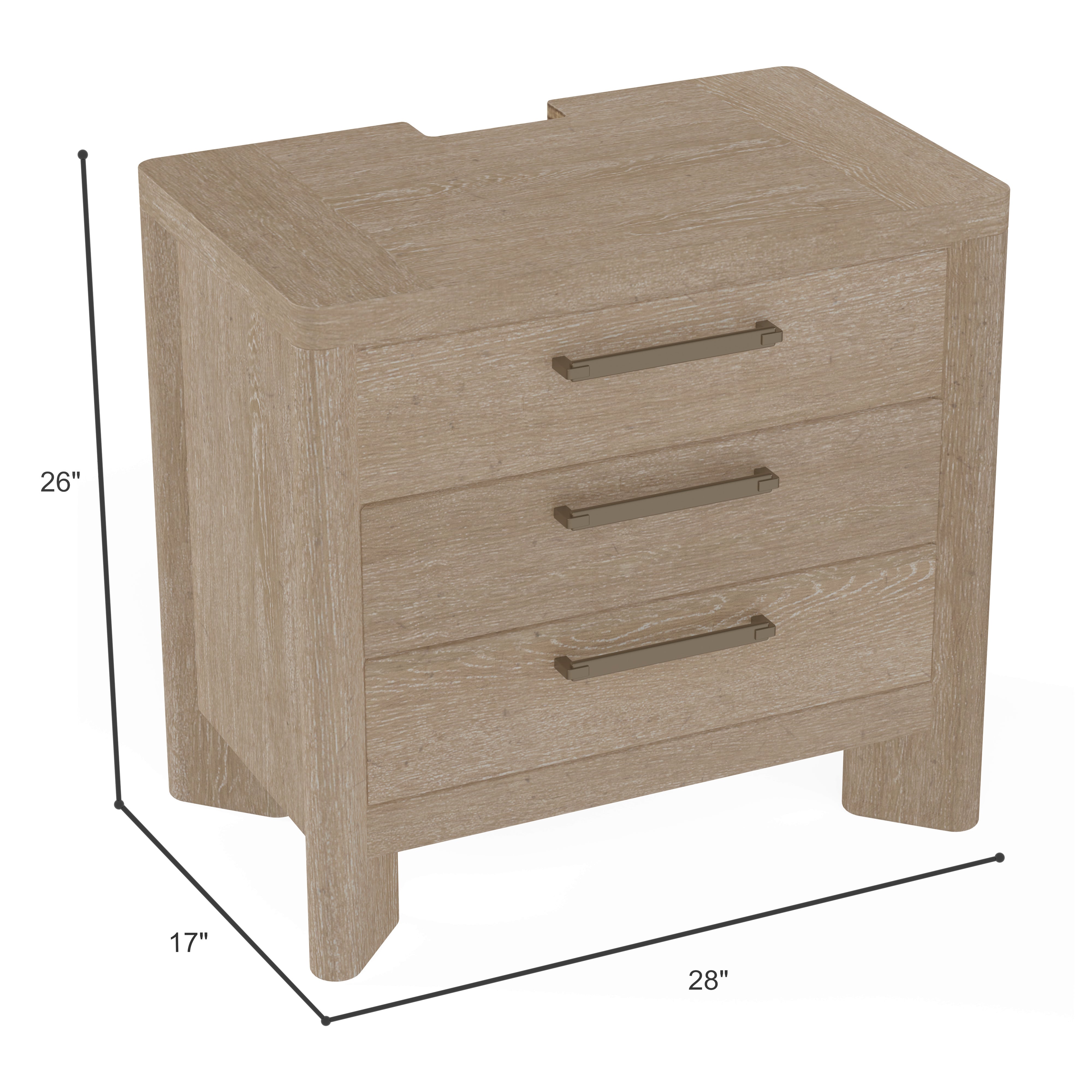 Emerald Pacific Grove Nightstand
