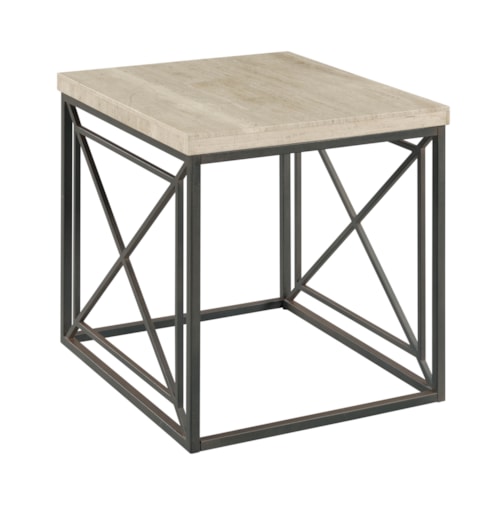 Contemporary Rectangular End Table