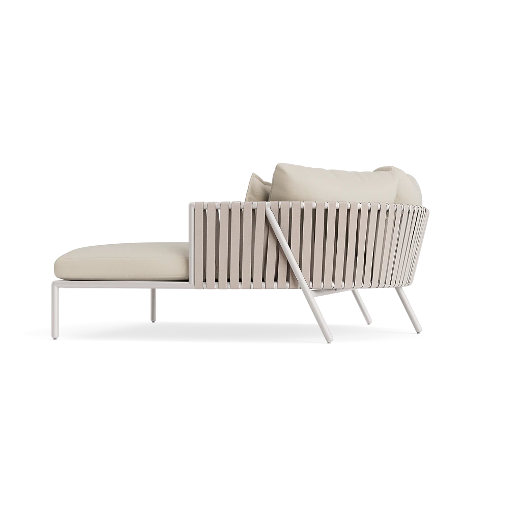 Modern Loose Pillow Strap Daybed