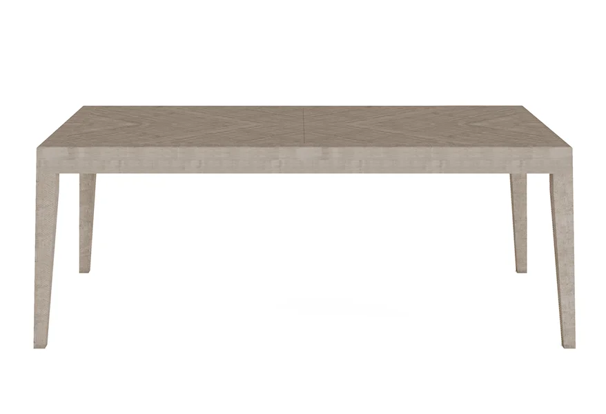 Chevron Rectangular Dining Table by Flexsteel Wynwood Collection at Steger's Furniture