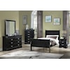 CM Louis Philip Twin 5-Piece Bedroom Set