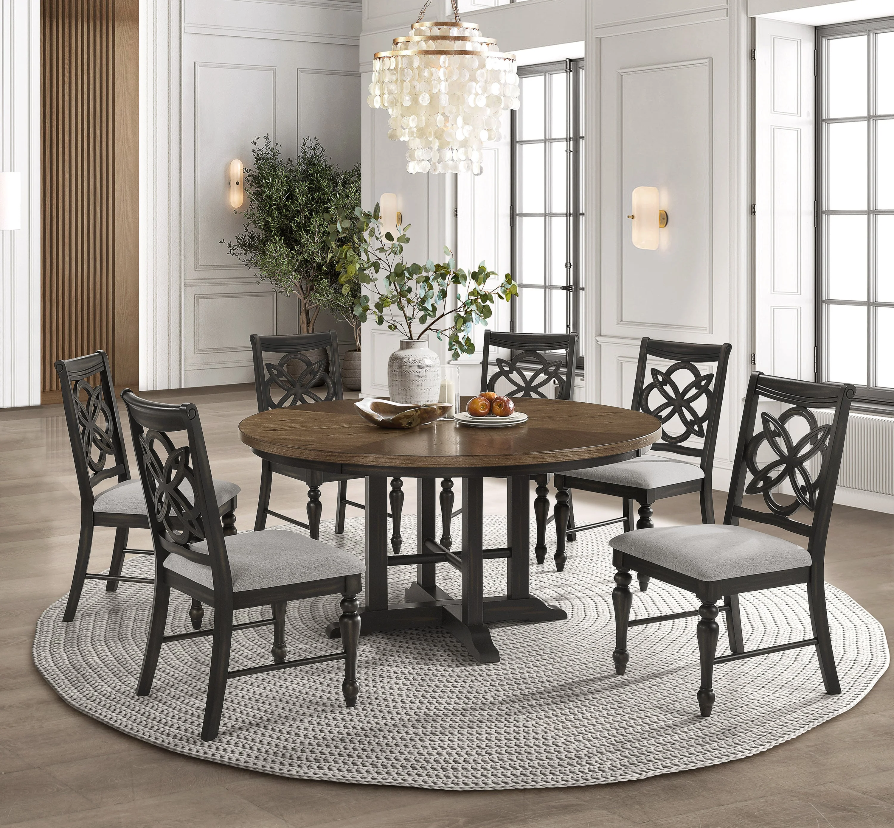 Hilara Dining Table with 18 Leaf