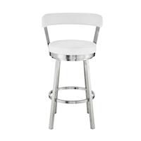 Contemporary 30" Swivel Barstool