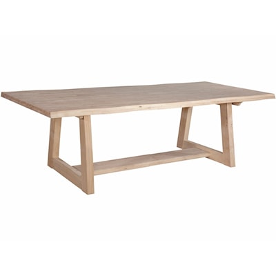 John Thomas SELECT Dining Room Beaufort Live Edge Table Top & Base