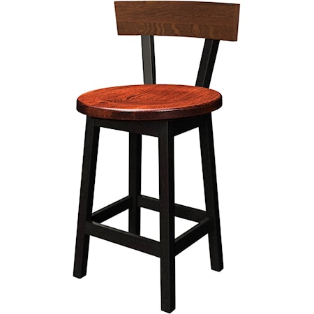 Barstool with Back