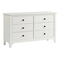 Farmhouse 6-Drawer Dresser